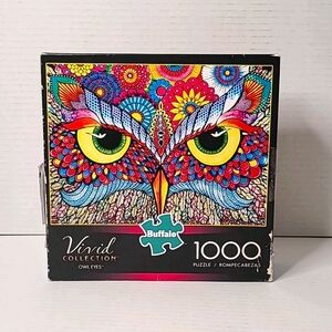 Buffalo Owl Eyes 1000 pieces #11700 *Complete*